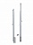 Телескопические волейбольные стойки со скрытым механизмом натяжения сетки (арт. SpW-AUS-11)