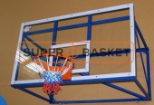 Баскетбольный щит 180х105 см оргстекло 10, 12, 15 и 20 мм на металлической раме 