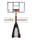 Стойка баскетбольная мобильная SPALDING THE BEAST PORTABLE 60” GLASS